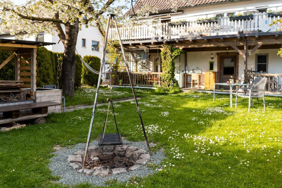 Ferienwohnung Hierke Hard Buitenkant foto